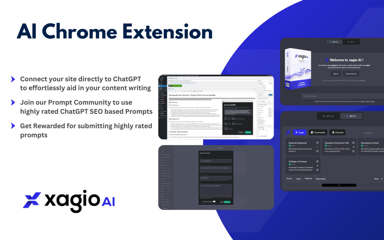 Introducing The Xagio AI Chrome Extension
